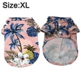 thumbnail image 2 of Camisas hawaianas para perros, camisa para perros, camisa fresca de verano para mascotas, camisa de piña con flores para cachorros pequeños a medianos, perros y gatos, 2 of 7