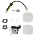 thumbnail image 2 of Carburetor For GT225 Trimmer Premium Weed Eater Edger Part, 2 of 5