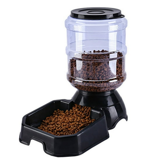 Sinyiin Pet Feeder Water Food Dispenser Automatic for Dogs Cats Gravity Refill