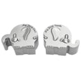 thumbnail image 2 of Small Keepsake Box, Wear Resistance Infant Tooth Curl Box 2 Pieces High Strength Alloy Material  for Baptismal Party, 2 of 7