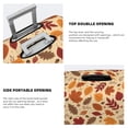 thumbnail image 3 of Susaid Autumn Leaves 2 Print Elastic Washable Suitcase Cover with Hidden Zipper, Fits 18-32 Inch Luggage for Protection During Travel-Medium, 3 of 7