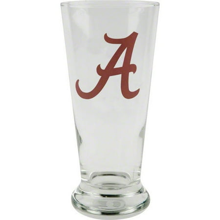 NCAA - Alabama Crimson Tide Logo 16 oz Logo Pilsner Glass