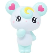 iBloom Lollipop Girl Bear Slow Rising Squishy Toy (Luna, Mint Scented, 4.7 Inch) [Kawaii Squishies for Party Favors, Stress Balls, Birthday Gifts]