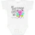 thumbnail image 3 of Inktastic My Great Grandma Loves Me Cute Dragonfly Boys or Girls Baby Bodysuit, 3 of 5