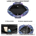 thumbnail image 3 of Retro Ethnic Paisley Ornament Carry-On - Spacious Main Compartment & Elastic Pockets, 3 of 5