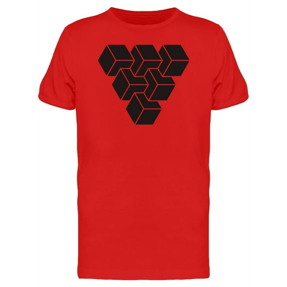 Cube Optical Illusion Tee Men's -Image by Shutterstock