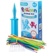 Maylai 100 Pack of Balloon Animals Kit Twisting Balloons with Pump 260Q Latex Long Balloons for Party Decoration