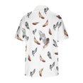 thumbnail image 4 of Blusa con estampado floral de manga corta con cuello en V para mujer OAVQHLG3B Store  lin121212, 4 of 4