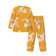 thumbnail image 2 of Bingfone Men'S Pajama Set 2 Piece Loungewear Pjs, Long Sleeve With Pajama Pants-Flying Ducks, 2 of 9