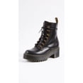 thumbnail image 2 of Bota Dr. Martens Leona para mujer, piel negra, tacón, talla 8US, 2 of 6