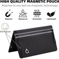 thumbnail image 4 of Shiyou-Pack Magnétique pour Course, Pochette Magnétique pour Course, Pochette Magnétique pour Femmes Hommes Coureur, Poche de Fermeture Magnétique pour Course Cyclisme Marche Randonnée Voyage, B, 4 of 4
