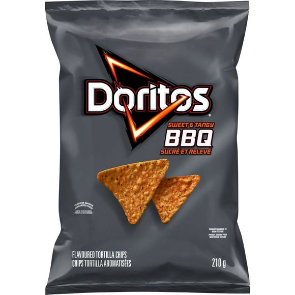 Doritos BBQ sucré et relevé Chips tortilla aromatisées 210g