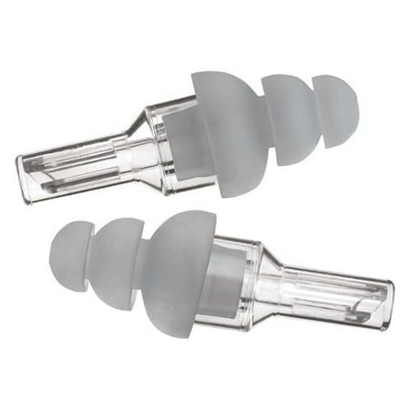 

DaiZuY ER20 High-Fidelity Earplugs (Concerts Musicians Airplanes Motorcycles Sensitivity and Universal Hearing Protection) - Standard Clear Stem w/ Frost Tip