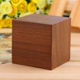 thumbnail image 2 of Modern Wooden Wood Digital LED Desk Alarm Clock Thermometer Timer Calendar, 2 of 6