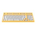 thumbnail image 2 of Kit de teclado mecánico de 98 teclas intercambiables en caliente con luz RGB Amarillo, 2 of 9