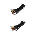 thumbnail image 4 of Cable de audio y video Seitruly para PS3 PS2 PS1 1.8 m negro, 4 of 6
