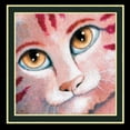 thumbnail image 2 of Seeley, Laura 26x26 Gold Ornate Wood Framed with Double Matting Museum Art Print Titled - Party Time (Detail Red), 2 of 4