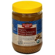 Arrowhead Mills Creamy Organic Peanut Butter, 26 oz (Pack of 6)