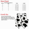 thumbnail image 6 of MSemis Kids Cow Vest Tops Cowboy Cowgirl Flannel Cosplay Costume Halloween Fancy Dress Black&White 14, 6 of 6
