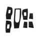thumbnail image 1 of Cubierta del panel del interruptor de elevación de la ventana para Mazda 3 Axela 2019-2023, accesorios interiores del botón de control de la ventana, 1 of 6