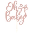 thumbnail image 3 of Decoración para tartas Dxsdgetue Rose Gold Oh Baby para artículos de fiesta, 3 of 8