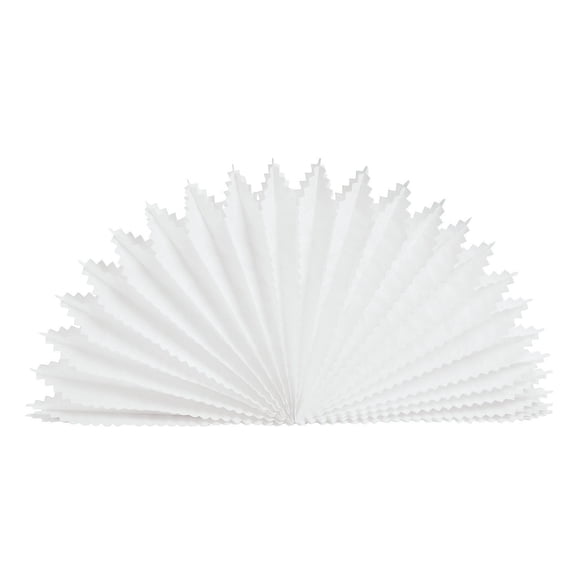 White Fan Burst Centerpiece - Party Decor - 6 Pieces