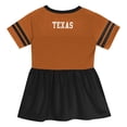 thumbnail image 3 of Toddler Outerstuff Texas Orange/Black Texas Longhorns Stadium Lights Fashion Jersey Dress, 3 of 3