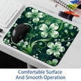 thumbnail image 6 of Saint Patrick's Day Printed Gaming Mousepad Desk Pad, Square 8.3x9.8 Inch Non-Slip Rubber Bottom Mouse Mat for Office and Gaming, 6 of 6