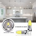 thumbnail image 2 of Lote De 10 Led G4 Blanc Froid 6000k, Auting G4 3w Equivalente A 20w G4 Ampolla Halógena, No Regulable, [Classe Énergétique F], 2 of 5