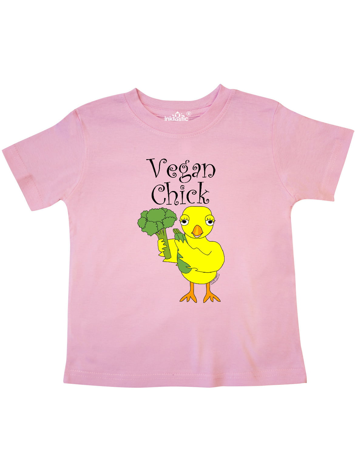 inktastic Vegan Chick Toddler T-Shirt