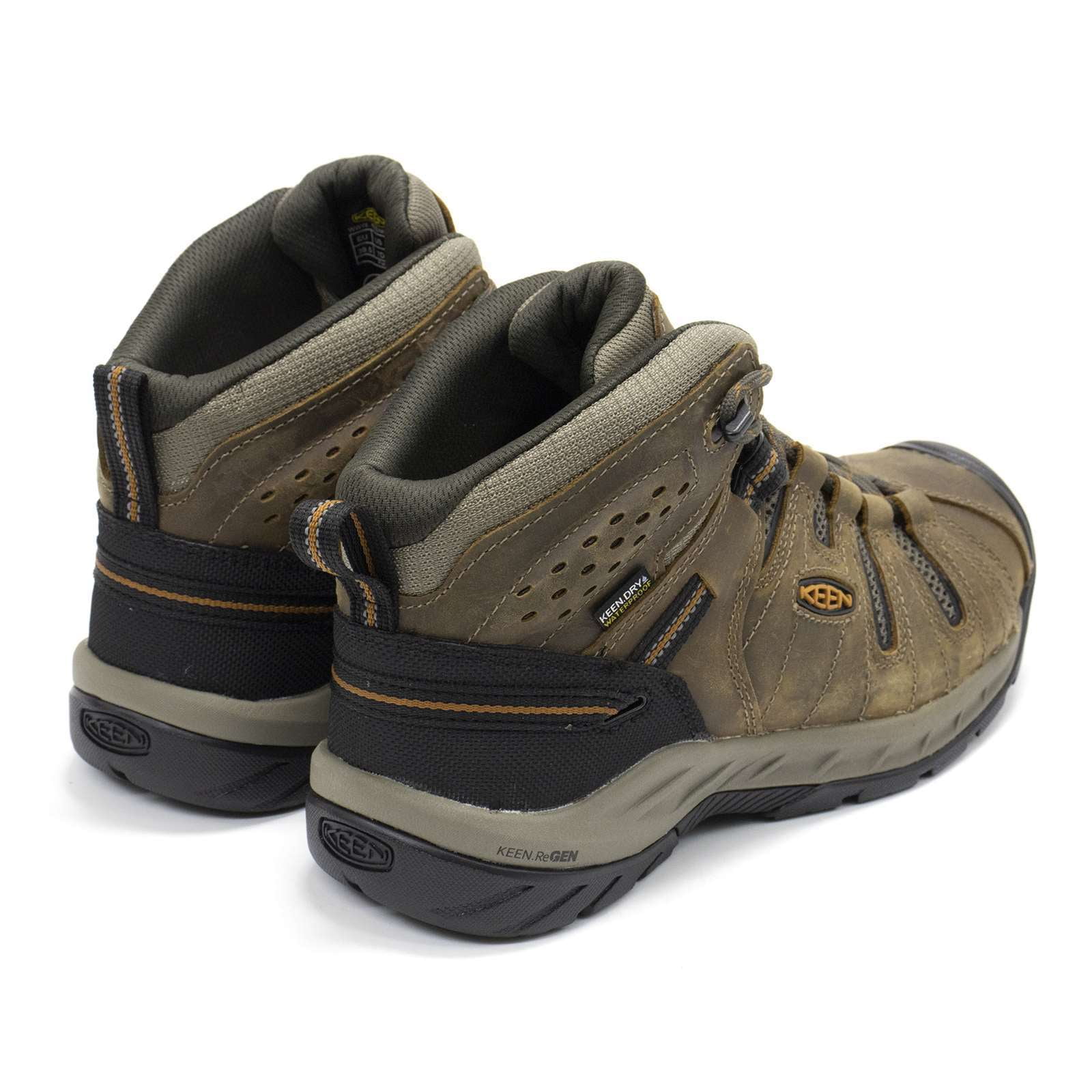 Keen Men's Flint 2 Mid Height Soft Toe Waterproof Non-Slip