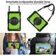 thumbnail image 4 of Samsung Galaxy Tab S6 Lite Case 2022/2020 Model SM-P610/P613/P615/P619 with Screen Protector Pen Holder / Heavy Duty Shockproof Protective Cover W/Stand Shoulder Strap for Tab S6 Lite 10.4 Inch, 4 of 6