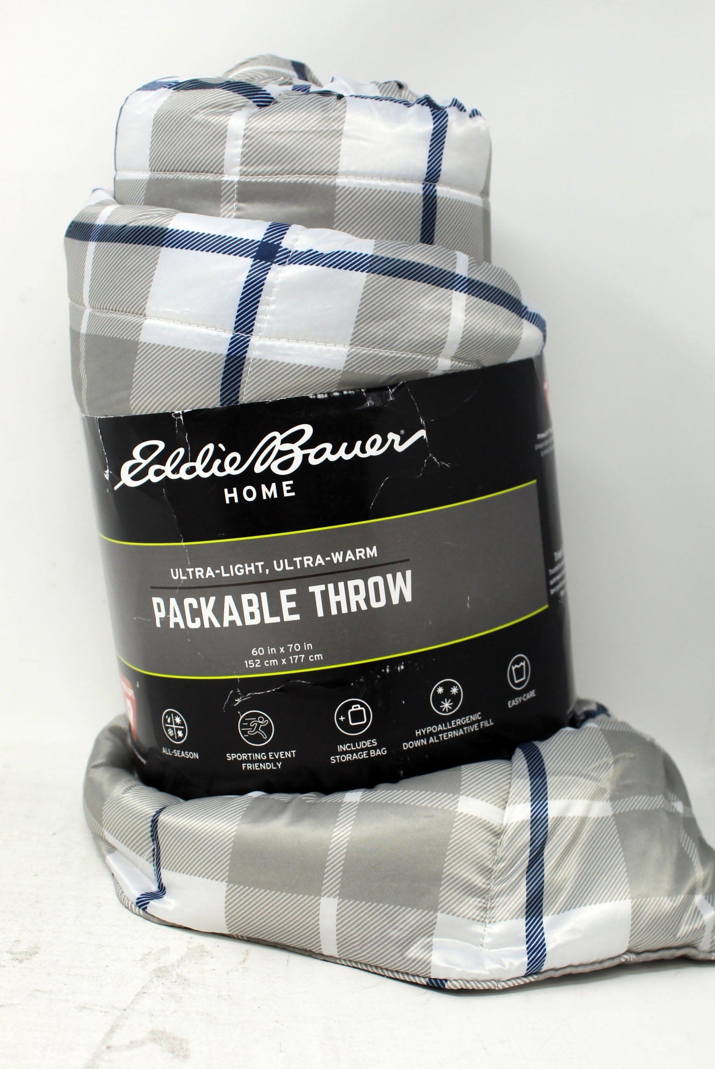 Eddie bauer packable travel throw sale