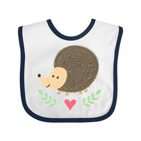 Inktastic Hedgehog Lover Girls Girls Baby Bib