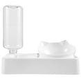 thumbnail image 1 of Neck Protection Pet Feeding Bowl Double Food Water Storage Bowl Pet Food Container, 1 of 9