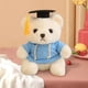 thumbnail image 1 of Oso de peluche con sudadera, regalo de graduación, adorable juguete de oso, regalo de cumpleaños, oso de peluche con sudadera, tela de felpa suave, regalo perfecto para la temporada de, 1 of 9