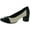Black/ Cream, variant on Anne Klein Womens Guardian Patent Toe Cap Pumps