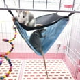 thumbnail image 6 of CHBORLESS 2 Tier Hamster Cage Hammock Guinea Pigs Hanging Bed for Small Animals,Heart, 6 of 7