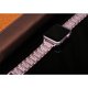 thumbnail image 4 of Bandas compatibles con Apple Watch Band 45 mm/44 mm/42 mm Iwatch Series 9/8/7/6/5/4/3/2/1, pulsera de repuesto elegante de metal con diamantes de imitación para mujer, oro rosa Rojo Verde Cocina, Decoración y Otros, 4 of 5