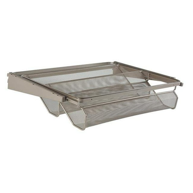 Closet Culture Shoe Rack, Champagne Nickel