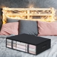 thumbnail image 7 of Kugisaki Large Capacity Under Bed Storage Bags, Storage Contains with Handle and Window for Pillows Coats Blankets Clothes, Suitable for BedRoom Dorm, 7 of 7