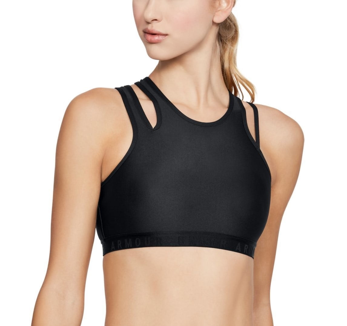 under armour black sports bra