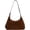 【brown】a, variant on Women's Soft Faux Suede Slouchy Hobo Purse with Zipper Closure,Adjustable Strap,Crossbody Shoulder Tote Bag for Fall 2025