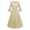 Khaki, variant on Staron Women's Dresses 1950s Vintage Holiday Cocktail Party Evening Prom Dress