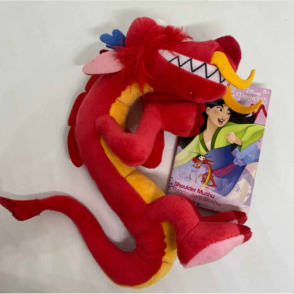mushu shoulder plush
