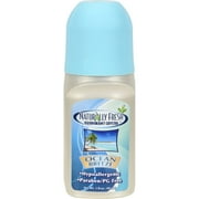 Naturally Fresh Deodorant Crystal Roll-On Ocean Breeze, 3 oz (Pack of 4)