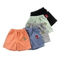 thumbnail image 3 of XBASW Newborn Baby Boys Shorts Cartoon Casual Hot Pants Summer Elastic Waist Shorts for 6M-5T, 3 of 9
