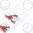 thumbnail image 2 of 100 Pcs Bib Adults Portable Apron Lobster Bibs Disposable Adult Apron Restaurant Disposable Lobster Aprons, 2 of 3