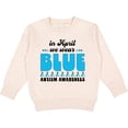 thumbnail image 2 of Inktastic In April We Wear Blue-autism Awareness Toddler Sweatshirt, 2 of 4