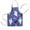 Halloween Ghost Bat, variant on Halloween Ghost Bat Pattern Kids Aprons for Girls and Boys,Adjustable Neck Strap Toddler Aprons for Kids Cooking Baking,23.6"x19"